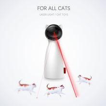 Load image into Gallery viewer, Smart Automatic Interactive Cat Toy Teasing Pet LED Laser Funny Handheld Mode Electronic Pet for All Cats Lazer
