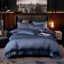 Load image into Gallery viewer, 6-Styles Hotel Quality Silky Soft Egyptian Cotton Bedding Set Queen King Size 4/6Pc 1 Duvet Cover 1Bed Sheet  Pillow Shams
