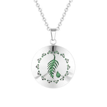 Load image into Gallery viewer, Womens Aromatherapy Diffuser Locket Perfume Essential Oil Necklace Stainless Steel Locket with Felt Pads For Woman
