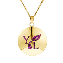 Load image into Gallery viewer, Womens Aromatherapy Diffuser Locket Perfume Essential Oil Necklace Stainless Steel Locket with Felt Pads For Woman
