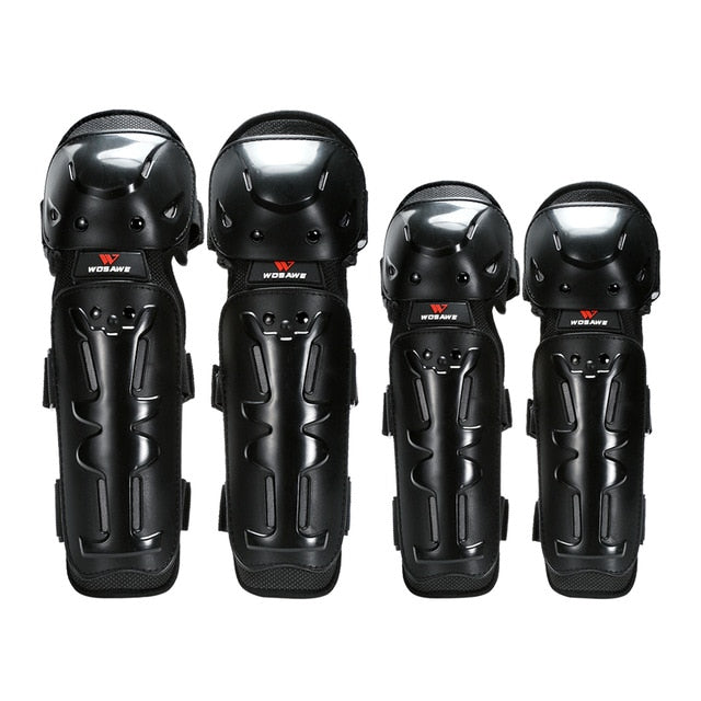 Motocross Knee Pads Elbow Protector Set Motorcycle Motorbike Off-Road Racing Protective Gear Skiing Skateboarding Guards