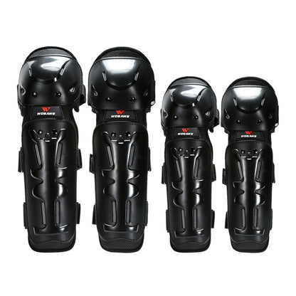 Motocross Knee Pads Elbow Protector Set Motorcycle Motorbike Off-Road Racing Protective Gear Skiing Skateboarding Guards