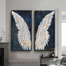 Load image into Gallery viewer, 2pc Angel Wing Multi-Panel 5D Diamond Paintings DIY Full Drill Square Round Diamonds Arts Crafts Embroidery Paintings Home Decor
