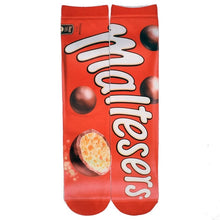 Load image into Gallery viewer, Funny Socks Men and Women Doritos Cornflake Packaging Design Print Cotton Socks 3D Printing Potato Chips Unisex Ankle Socks
