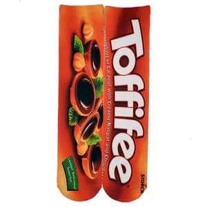 Funny Socks Men and Women Doritos Cornflake Packaging Design Print Cotton Socks 3D Printing Potato Chips Unisex Ankle Socks