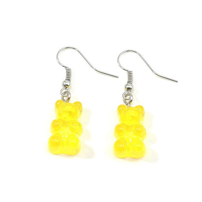 Gummy Bear Dangle Earring Womens Retro Fashion Styligh Candy Earring Drop Style Earrings Choose Color Great Gift