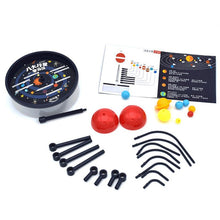 Load image into Gallery viewer, Solar System Nine Planet Model Science Kit DIY Assembly Parent-Child Interaction Planetarium Toy Kids Educational Toy
