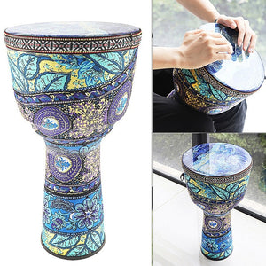 4/6/8.5 Inch High Quality Professional African Djembe Drum Colorful Wood Good Sound Traditional Musical Instrument