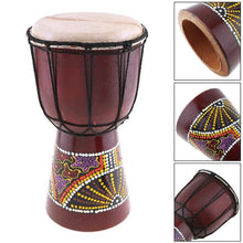 Load image into Gallery viewer, 4/6/8.5 Inch High Quality Professional African Djembe Drum Colorful Wood Good Sound Traditional Musical Instrument
