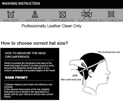 Men's Fashion Paperboy Style 100% Genuine Leather Cap Newsboy Caps Beret Head Cover Cabbie Hat Golf Hats Sheepskin Leather