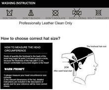 Load image into Gallery viewer, Men&#39;s Fashion Paperboy Style 100% Genuine Leather Cap Newsboy Caps Beret Head Cover Cabbie Hat Golf Hats Sheepskin Leather
