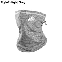 Load image into Gallery viewer, Winter Neck Warmer Cycling Scarf Outdoor Running Sports Headwear Face Scarf Bicycle Bandana Men Simple Fashion Bike Headbands
