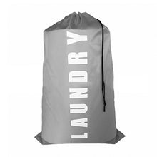 Load image into Gallery viewer, Smile Shape Nylon Laundry Bag Wash Me Travel Storage Pouch Machine Washable Dirty Clothes Organizer Wash Drawstring Bag
