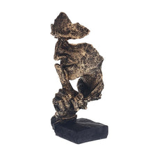 Load image into Gallery viewer, Nordic Simple Abstract Sculpture Figurine Ornaments Silence Is Gold Office Home Decoration Accessories Modern Art Resin Decor

