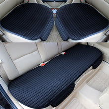 Load image into Gallery viewer, Universal Automotive Car Seat Cover for Front Rear or Full Set Flocking Chair Seat Protector Warm Cushion Pad Non Slide Mat
