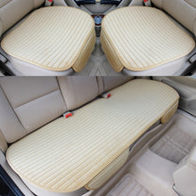 Load image into Gallery viewer, Universal Automotive Car Seat Cover for Front Rear or Full Set Flocking Chair Seat Protector Warm Cushion Pad Non Slide Mat
