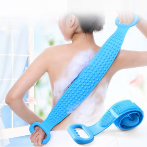 Magic Silicone Brushes Bath Towels Rubbing Back Massage Body Shower Helper Handicapped Extended Scrubber Skin Clean