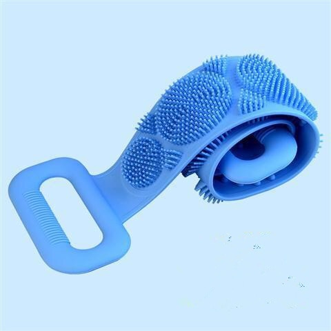 Magic Silicone Brushes Bath Towels Rubbing Back Massage Body Shower Helper Handicapped Extended Scrubber Skin Clean