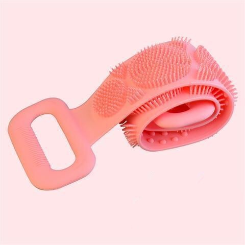 Magic Silicone Brushes Bath Towels Rubbing Back Massage Body Shower Helper Handicapped Extended Scrubber Skin Clean