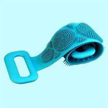 Load image into Gallery viewer, Magic Silicone Brushes Bath Towels Rubbing Back Massage Body Shower Helper Handicapped Extended Scrubber Skin Clean
