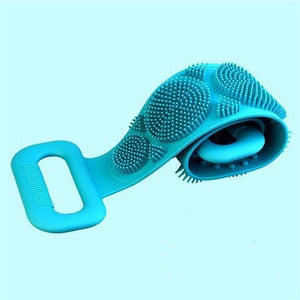 Magic Silicone Brushes Bath Towels Rubbing Back Massage Body Shower Helper Handicapped Extended Scrubber Skin Clean