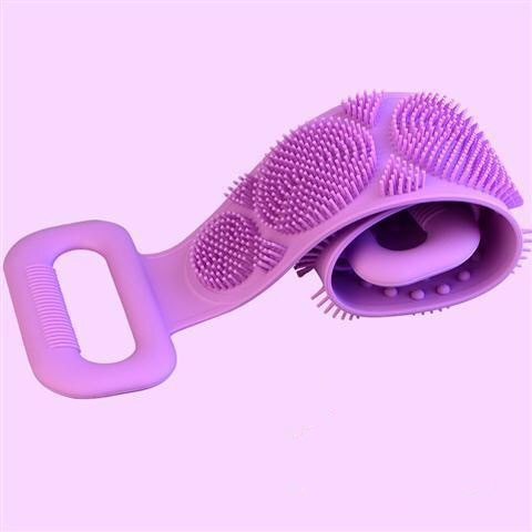 Magic Silicone Brushes Bath Towels Rubbing Back Massage Body Shower Helper Handicapped Extended Scrubber Skin Clean