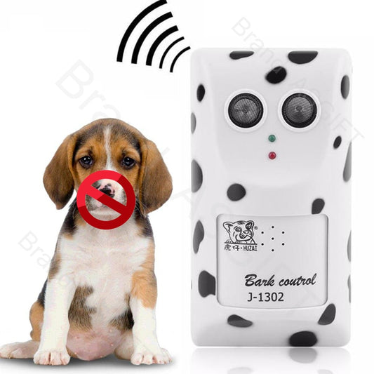 Ultrasonic Dog Anti Bark Training Device Dog Repeller Trainer Equipment Trains Dogs Not To Bark Barking Training Robot Pet Supplies
