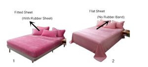 6-Styles Hotel Quality Silky Soft Egyptian Cotton Bedding Set Queen King Size 4/6Pc 1 Duvet Cover 1Bed Sheet  Pillow Shams