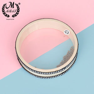 Ocean Wave Bead Hand Drum Gentle Sea Sound Musical Instrument Children Percussion Toys For Baby Kid Early Learning Music