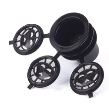 Load image into Gallery viewer, 3PCS Nespresso Refillable Coffee Capsule Cup Reusable Coffee Capsule Spoon Brush Coffee Filters Coffee Accessories
