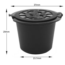 Load image into Gallery viewer, 3PCS Nespresso Refillable Coffee Capsule Cup Reusable Coffee Capsule Spoon Brush Coffee Filters Coffee Accessories
