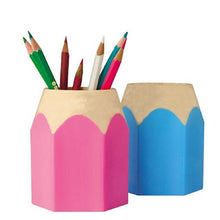 Load image into Gallery viewer, Creative Pen Pencil Makeup Brush Holder Stationery Desk Tidy Plastic Desk Organizer Container School Office Supplies
