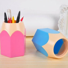 Load image into Gallery viewer, Creative Pen Pencil Makeup Brush Holder Stationery Desk Tidy Plastic Desk Organizer Container School Office Supplies
