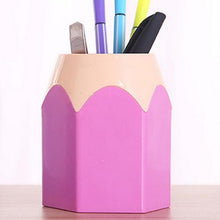 Load image into Gallery viewer, Creative Pen Pencil Makeup Brush Holder Stationery Desk Tidy Plastic Desk Organizer Container School Office Supplies
