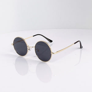 Retro Vintage Round Polarized Sunglasses Designer Brand Sunglasses Metal Frame Eyewear Driving UV400 Choose Color
