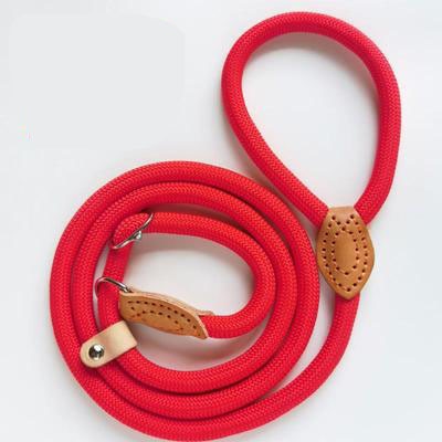 Thick Adjustable Dog Leash Strong Nylon Pet Lead Dog Leash Durable Rope Belt Lightweight Dog Supplies Walking Training Pet Products