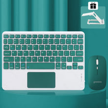 Load image into Gallery viewer, 14-Styles Bluetooth Keyboard Mini Bluetooth Keyboard and Wireless Mouse Great for Computers Touchpad iPad Cellphone Gift Choose Color
