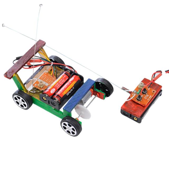 Kids DIY Science Toys Educational Scientific Experiment Kit Hydraulic Lift Table Model Physics School STEM Projects