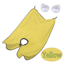Load image into Gallery viewer, Man Bathroom Apron Male Beard Apron Razor Holder Hair Shave Beard Catcher Waterproof Floral Cloth Household Cleaning Protector
