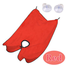 Load image into Gallery viewer, Man Bathroom Apron Male Beard Apron Razor Holder Hair Shave Beard Catcher Waterproof Floral Cloth Household Cleaning Protector
