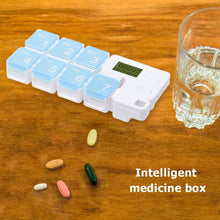 Load image into Gallery viewer, Smart 7-Day Pill Storage Box Electronic Timing Reminder Medicine Boxes Alarm Timer Pills Organizer Pill Drug Container
