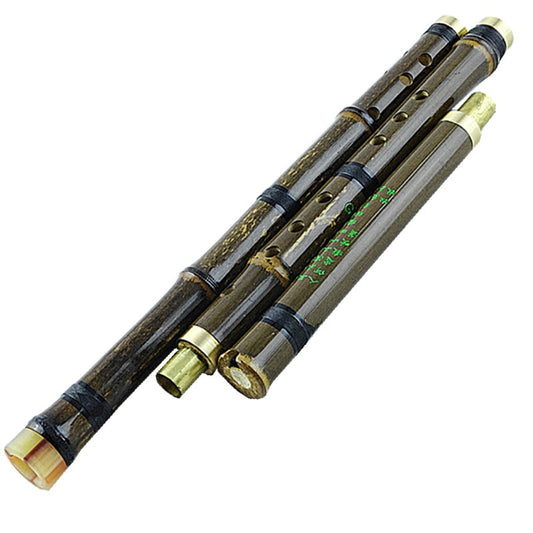 Chinese Bamboo Flauta Xiao Vertical Wind Musical Instruments huilu flute 8 Holes G/F key flauto with Accessories Handheld Music Instrument