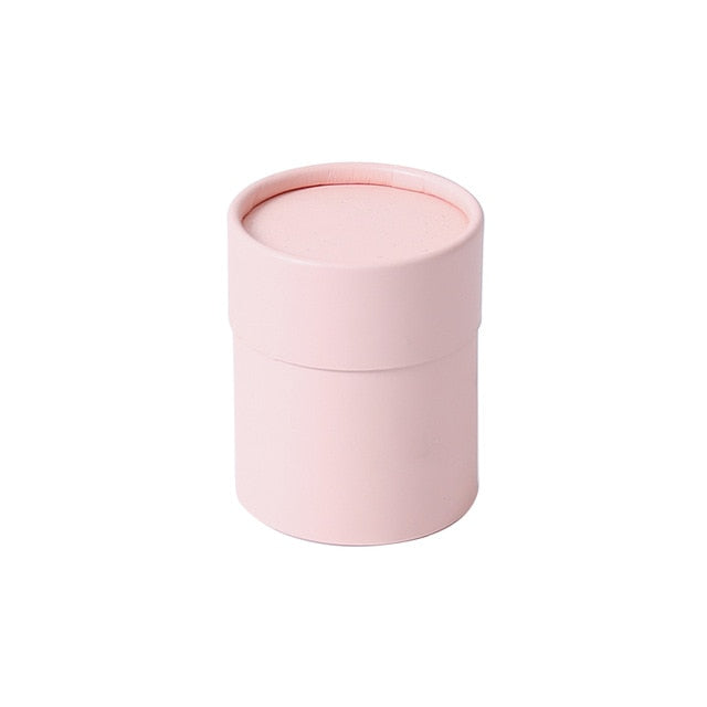 Mini Round Paper Flower Boxes with Lid Florist Bucket Valentine's Day Rose Present Packaging Box Home Decor Wedding Decoration